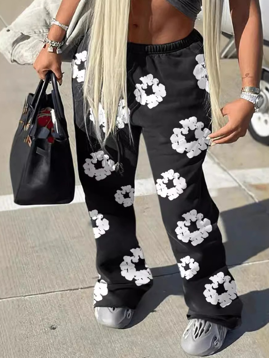 LW None Mixed Print Pants