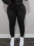 LW BASICS Drawstring Solid Color Pants