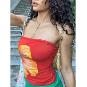 LW Pattern Floral Camisole&Tank Top