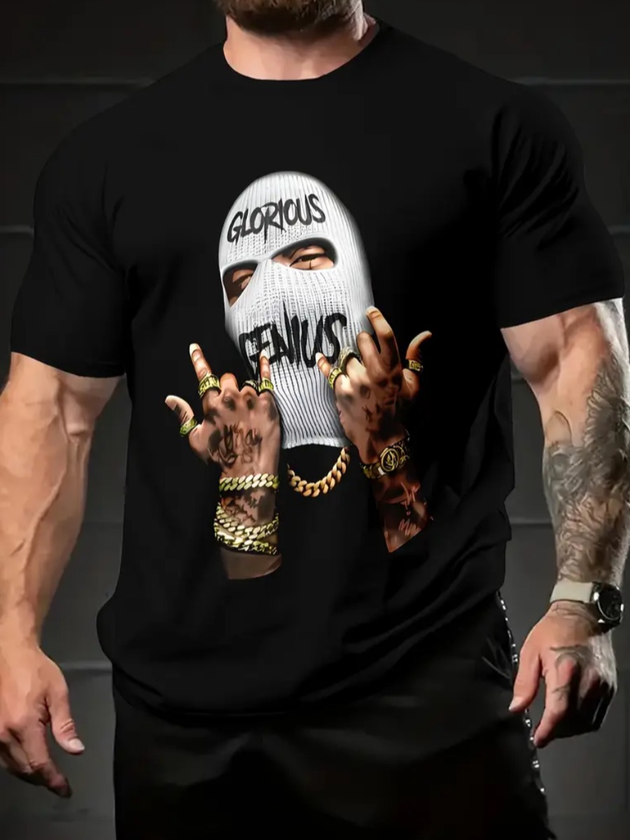 LW Men Pattern Figure T-shirt