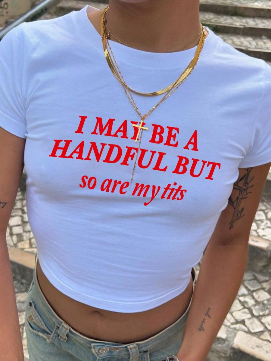 LW Pattern Positioning Letter T-shirt